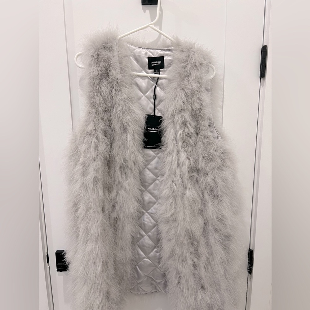 La Marque Feather Jacket (authentic) Vest